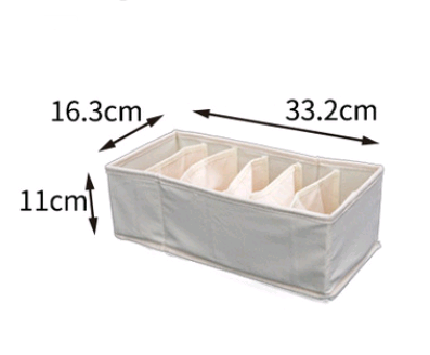 Fabric Drawer Organizer for Clothes and Accessories