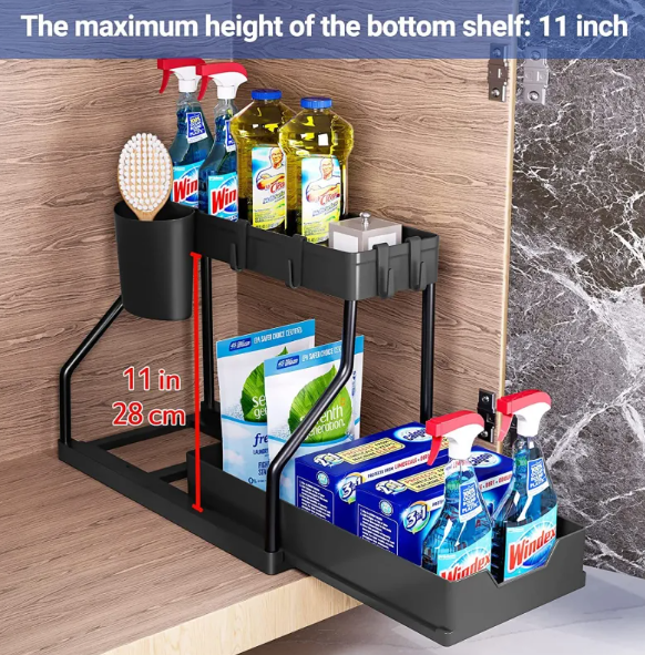 2-Tier Sink Organizer Rack